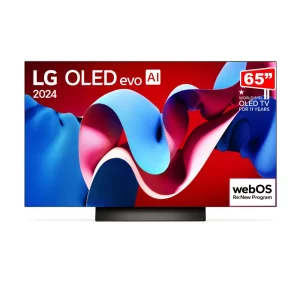 Smart TV 65" 4K LG OLED65C4PSA Evo, 120Hz, G-Sync, FreeSync, ThinQ AI, Alexa, Google, Design Ultra Slim Dolby Preta GO - 67618