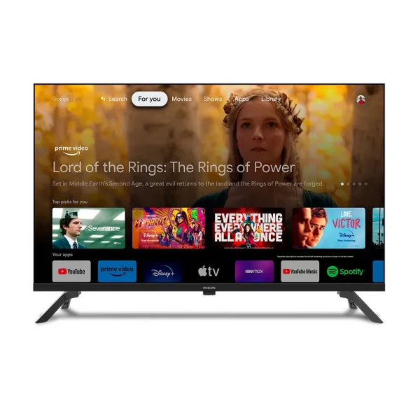 Smart TV Philips 32" LED HD 32PHG6909, Google TV, Sem Bordas Preta GO - 67613 - Image 7