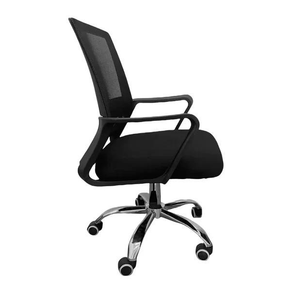 Cadeira Office Giratória ELG Preta, Wish Comfort, com ajuste, OCH01 GO - 15071 - Image 5