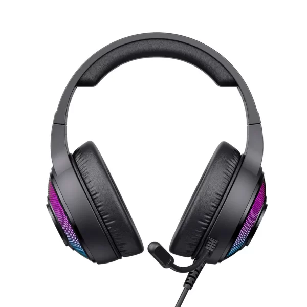 Headset Gamer HAVIT H2042D, RGB, Driver 50mm, USB e P2 Preto GO - 285082 - Image 3