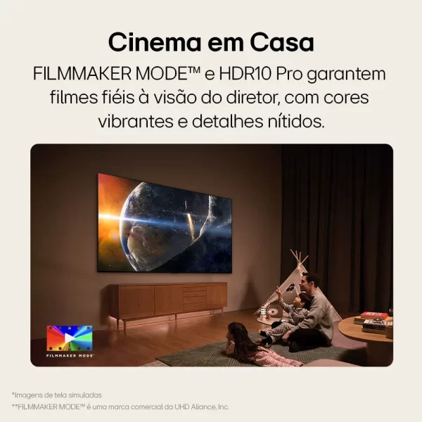 Smart TV LG 4K 86" UHD 86UT8050, Alexa/Chromecast integrado, Otimizador de Jogos webOS 24 Deep Blue GO - 67616 - Image 5