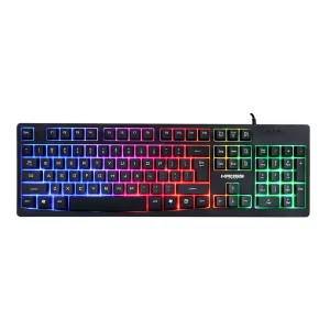 Teclado Gamer Mecânico Kross Elegance Randgrid Rainbow Switch Azul - KE-KG155 Preto GO - 582930