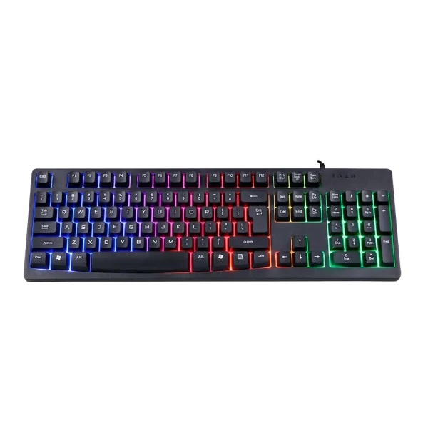 Teclado Gamer Mecânico Kross Elegance Randgrid Rainbow Switch Azul - KE-KG155 Preto GO - 582930 - Image 3