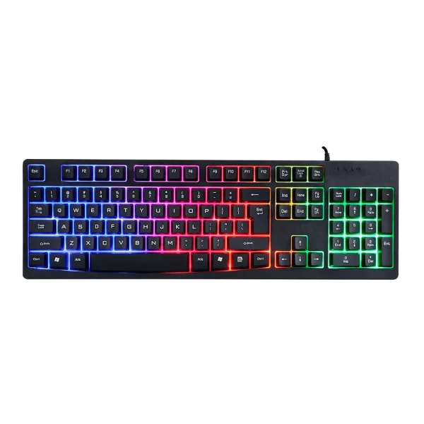 Teclado Gamer Mecânico Kross Elegance Randgrid Rainbow Switch Azul - KE-KG155 Preto GO - 582930 - Image 2