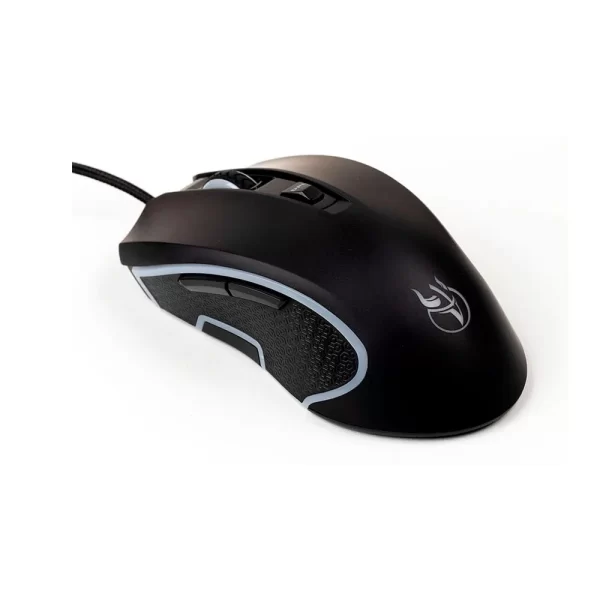 Mouse Gamer Kroos Elegance Valhalla, 6 botões, DPI 6400, RGB - KE-MG200 Preto GO - 582929