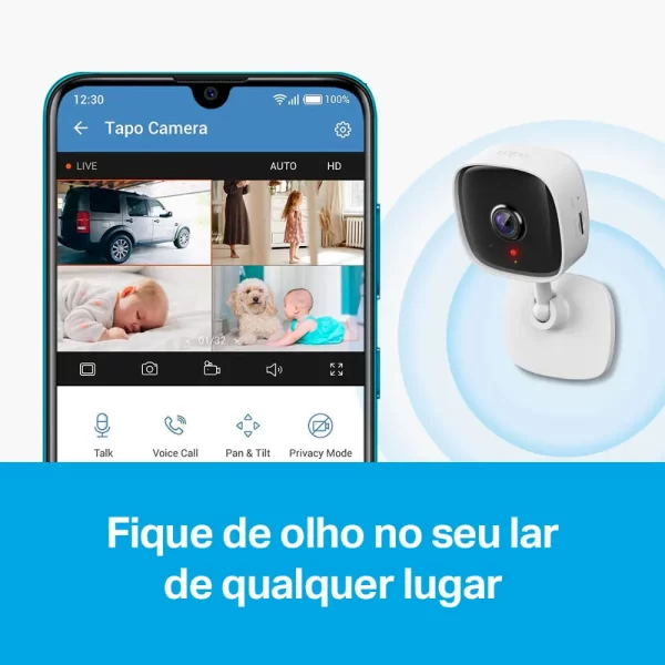Câmera de Segurança TP-LINK Tapo TC60(BR), Wi-Fi, FHD 1080p, Visão Noturna TC60(BR) GO - 282193 - Image 5