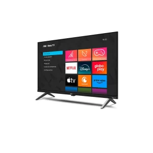 Smart TV AOC 32" DLED HD 32S5045/78G ROKU Preta GO - 67624