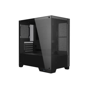 Gabinete Gamer Pcyes Forcefield TWR Black Vulcan, M-ATX, Mid Tower, Lateral Acrilico - GFFTWRBV GO - 801658