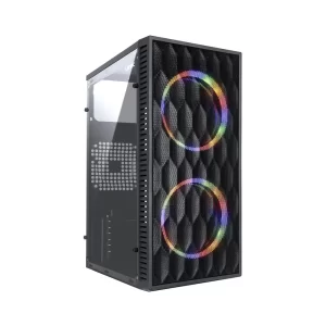 Gabinete Gamer Vinik Wave M-ATX, Mid Tower, Lateral Acrilico - GGWACBK Preto GO - 801657