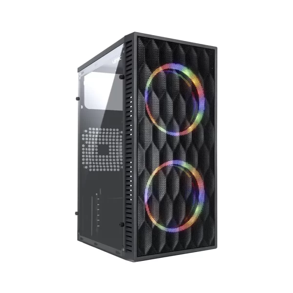 Gabinete Gamer Vinik Wave M-ATX, Mid Tower, Lateral Acrilico - GGWACBK Preto GO - 801657