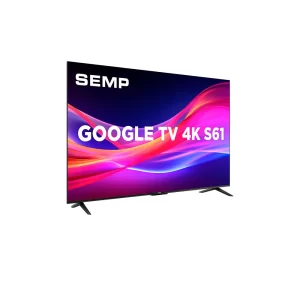 Smart TV LED 4K UHD 50" SEMP, Google Assistente, design sem bordas GO - 67620