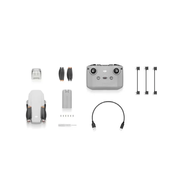 Drone DJI Mini 4K Standard RC-N1 (sem tela), 1 Bateria, 4K, até 31min voo, até 10km distância livre, Panorâmica e QuickShots, DJI057 DF - 279309 - Image 2