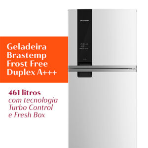 REFRIGERADOR DOMÉST 2PORTAS 461L 127V BR Ref: BRM56FBANA